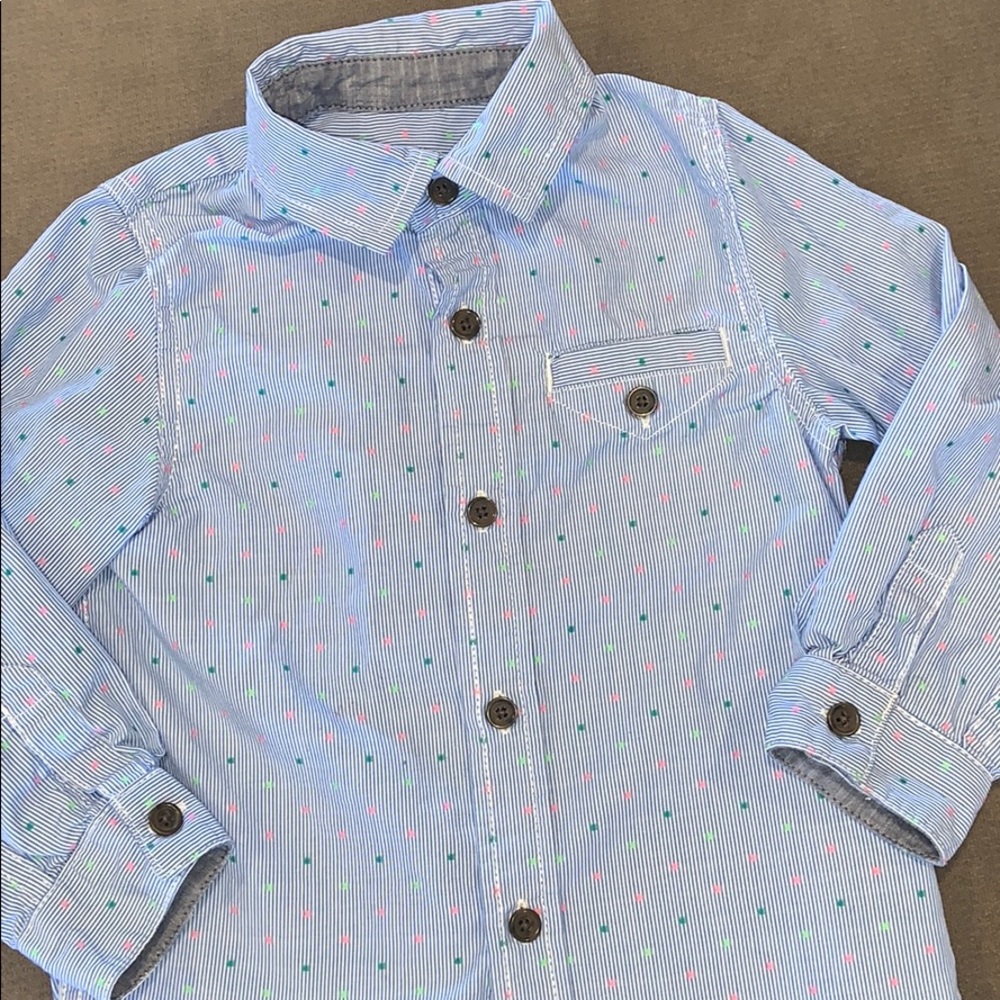Cat & Jack Button Down Shirt